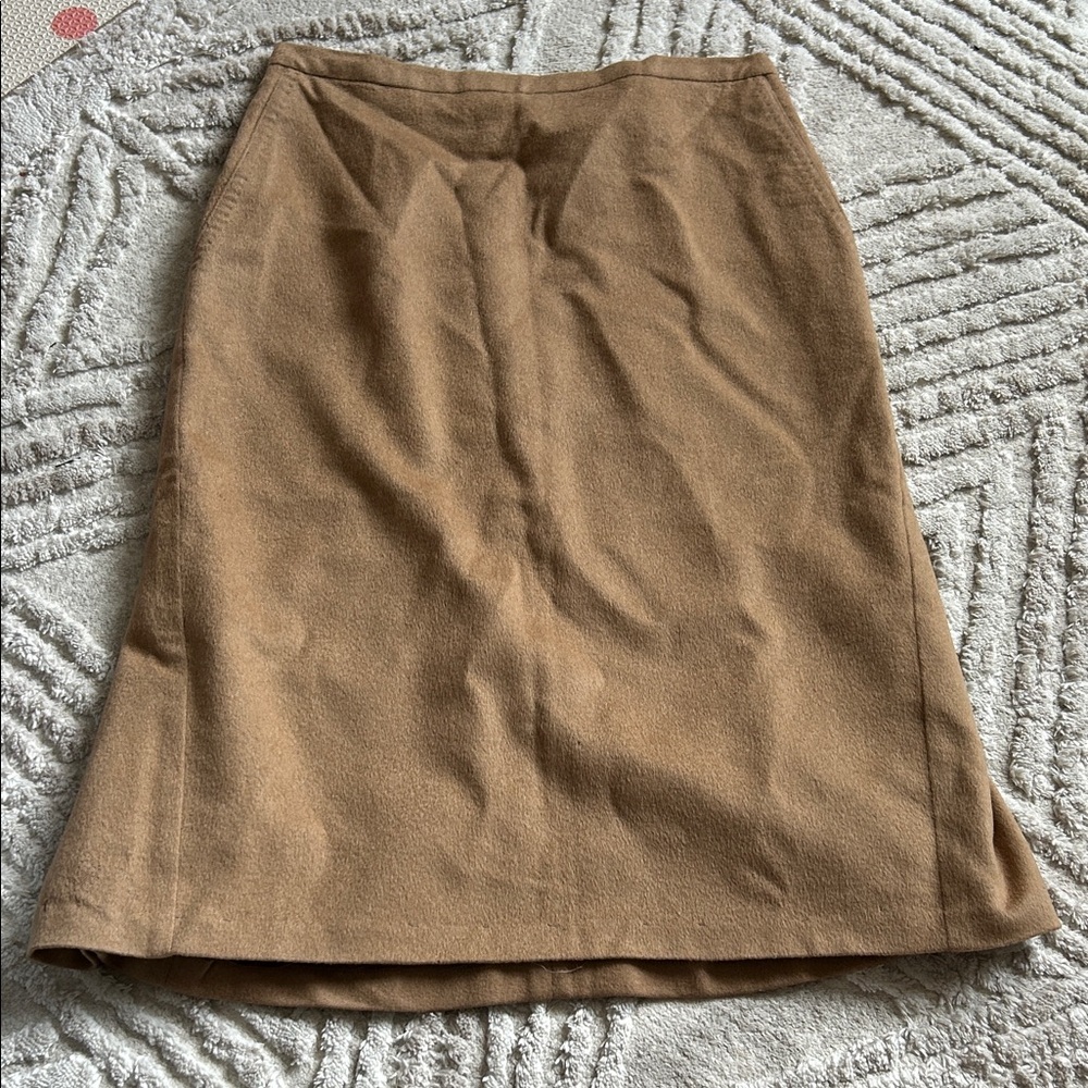 Maxmara Classic Tan Women's Skirt